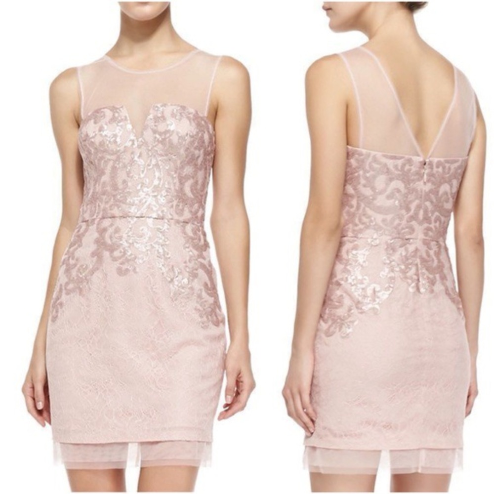 NWT BCBG Maxazaria Abigail Sequin Dress